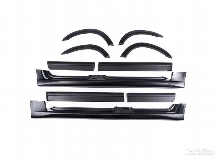 Накладки на двери, пороги и арки ваз 2109, 21099