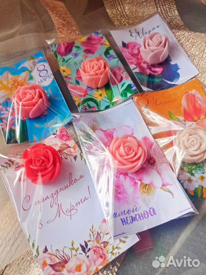 Мыло на 8 марта