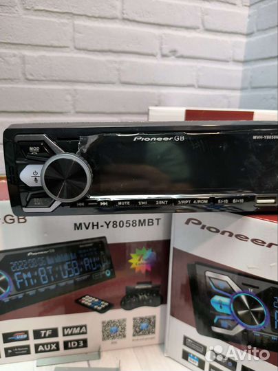 Магнитола в авто 1 din Y8058MBT Bluetooth AUX USB