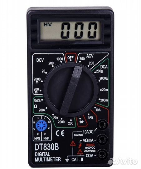 Мультиметр новый цифровой