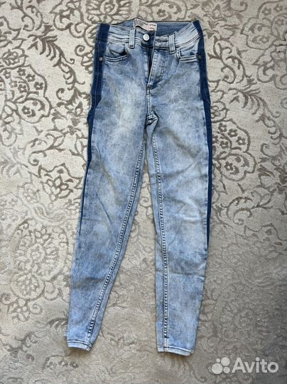 Джинсы для девочки 140