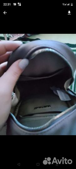 Сумка-рюкзак натуральная кожа