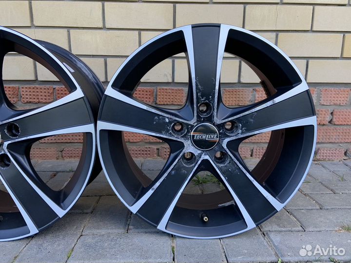 Литые диски r16 5x114.3 Tech Line