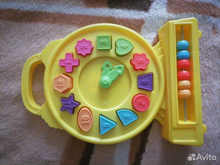 Сортер часы, мягкий пазл, боулинг