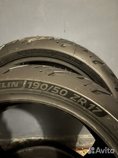 Комплект Michelin Pilot Road 6 190 50 17+120 70 17