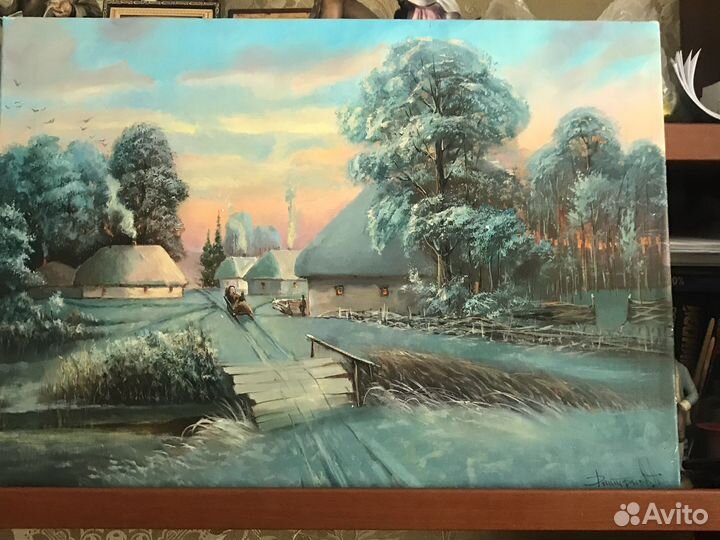 Картина маслом на холсте