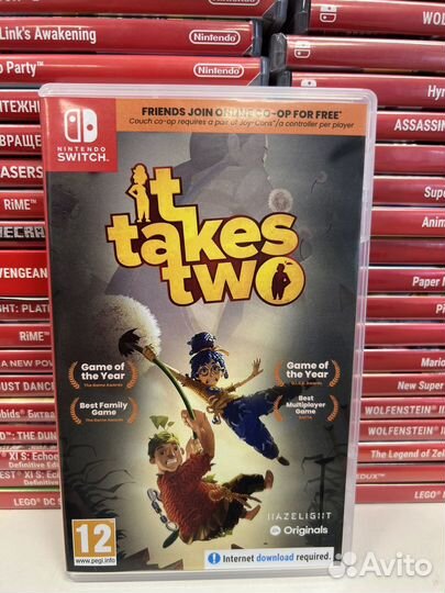 It takes two nintendo switch