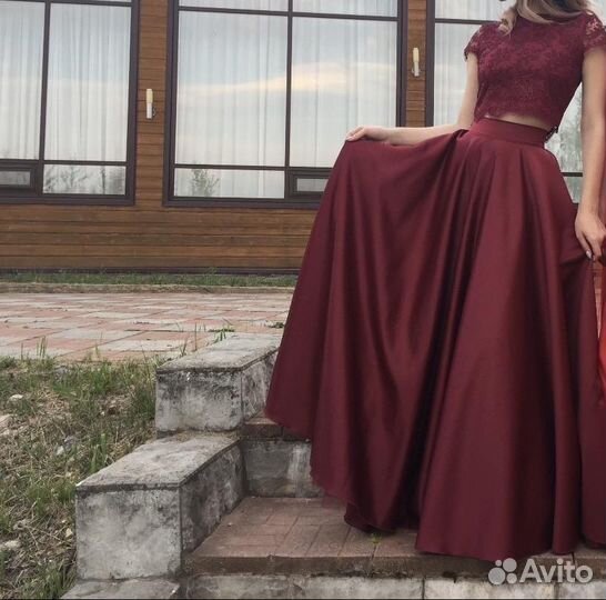 Комплект топ и юбка
