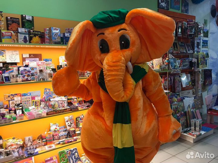 Ростовой костюм-фигура слона