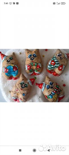 Заяц кофейные игрушки