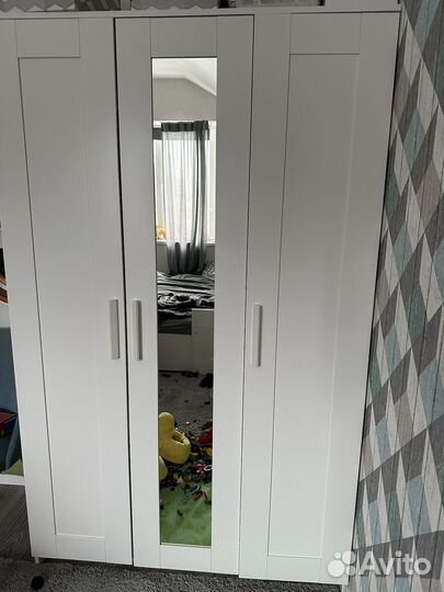 Шкаф IKEA белый бу