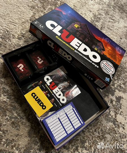 Настольная игра Клуэдо. Детективная Шпионская игра