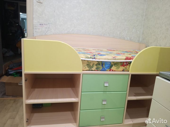 Детская кровать чердак