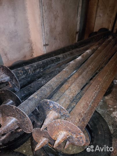 Винтовые сваи 108х3000х4 мм + оголовок