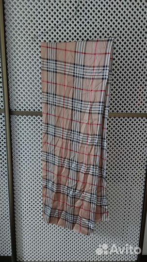 Шарф burberry шелк оригинал
