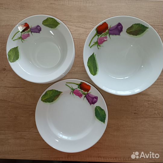 Тарелки новые