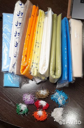 Фоамиран, тычинки