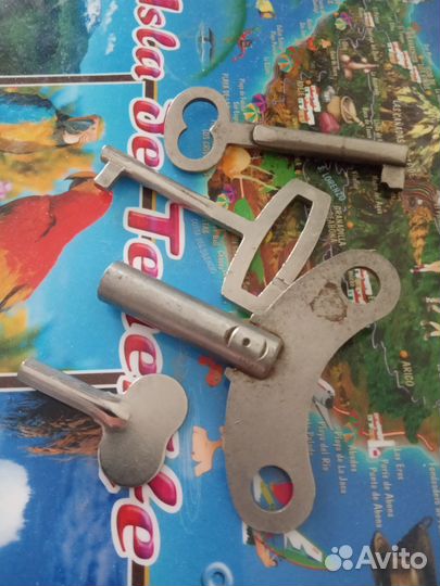 Ключи ретро СССР 4шт, цена за все