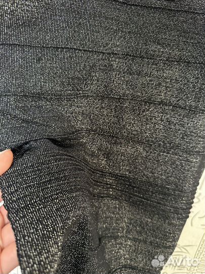 Платье вечернее короткое блестящее 42 люрекс