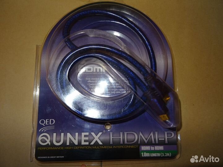Qed Qunex hdmi-P 1m (3.2ft)
