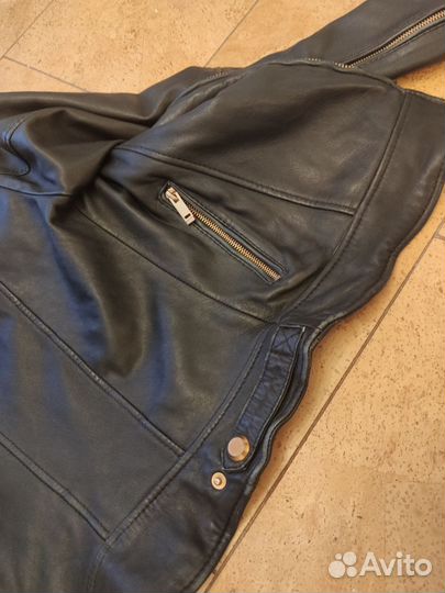Кожаная куртка/ косуха zara