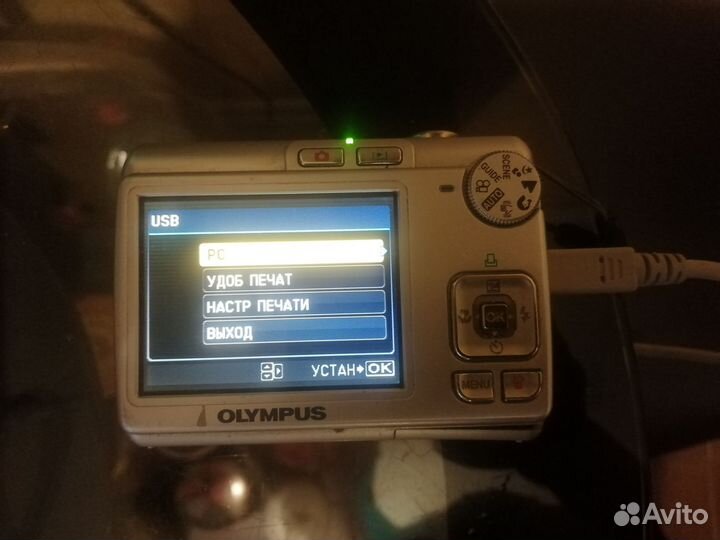 Компактный фотоаппарат olympus