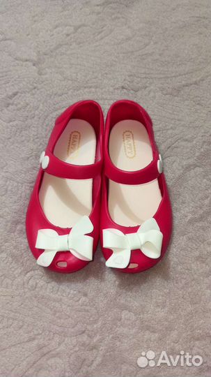 Туфли для девочки аналог Mini Melissa 24-25, 25-26