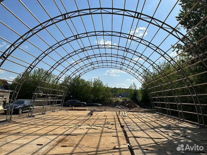 Фермы для ангара 12м