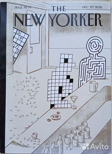 New Yorker оригинальный журнал на английском языке