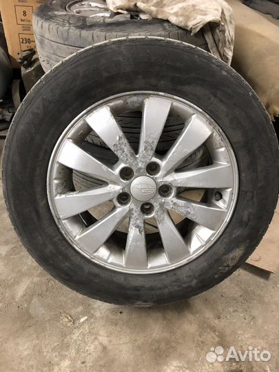 Колеса летние 195/65/R15 5*100 ET48 Subaru