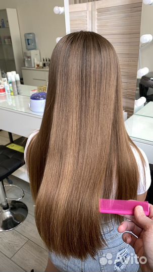 Реконструкция волос кератин биксипластия