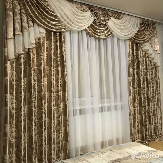 Шторы новые