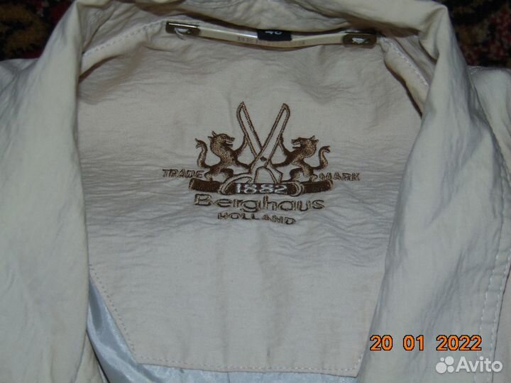 Плащ Berghaus новый