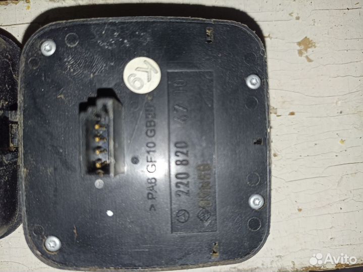 Кнопки управления сидений mercedes w220 s320