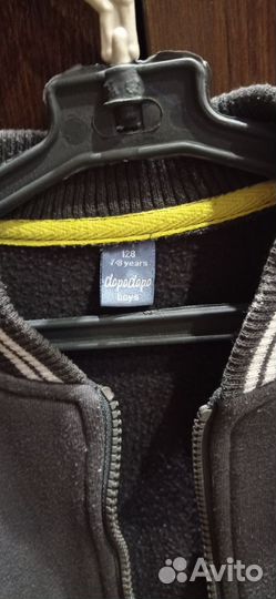 Толстовка и бомбер на мальчика рост 128