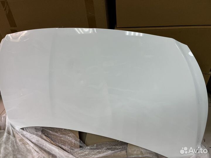 Капот на hyundai solaris 1 цвет Белый