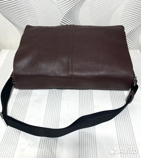 Ecco сумка Upcycled Messenger Cow Leather