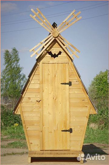 Дачный туалет домик DZD