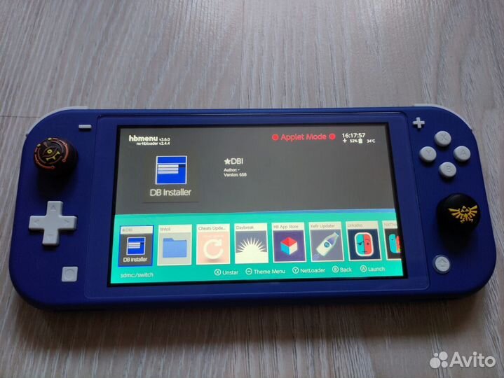 Nintendo switch lite прошитая чип