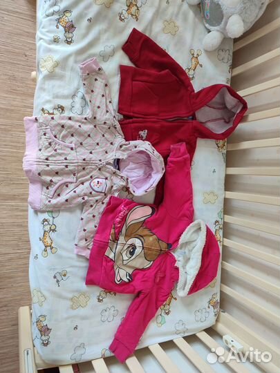 Тёплые кофты на девочку