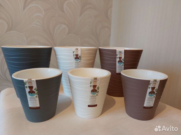 Горшки цветочные новые