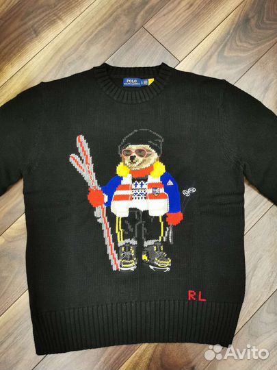 Свитер ralph lauren мишка