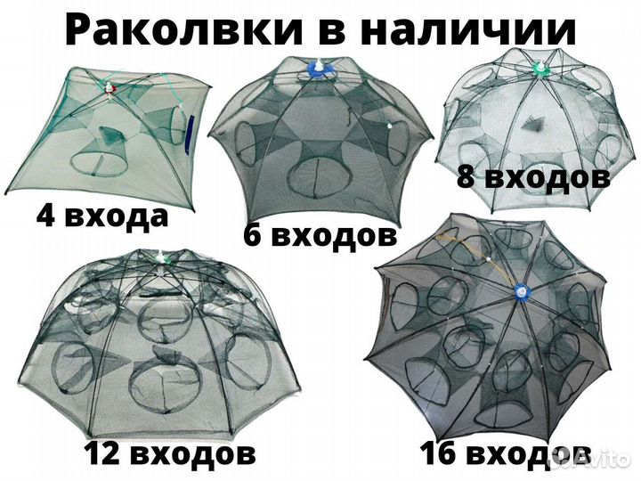 Раколовка зонтик