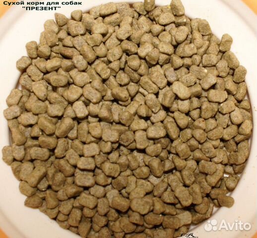 Корм для собак Презент, супер премиум класса,15кг