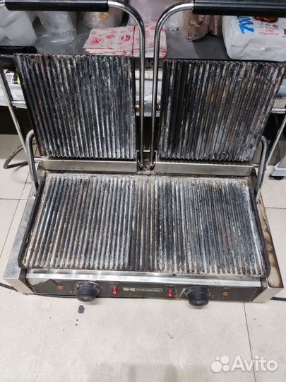 Электрогриль чугунный