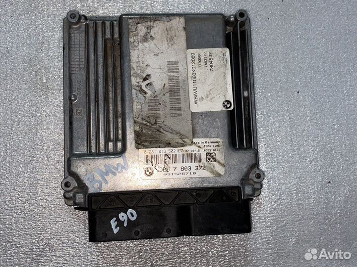 Эбу DDE7803372 BMW E87, E90, E91, E92, E93