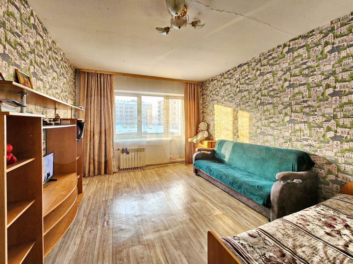 1-к. квартира, 43,6 м², 1/5 эт.