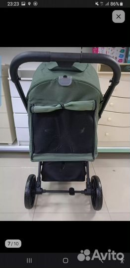 Прогулочная коляска luxmom с перекидной ручкой