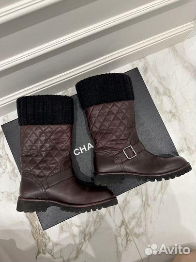 Сапоги Chanel оригинал 37,5