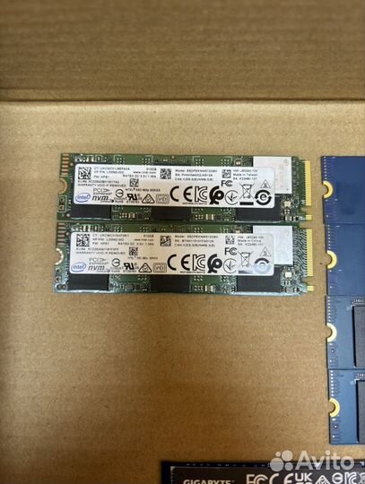 SSD NVMe m2 новые 1Тб, 500Гб